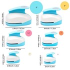 Circle Paper Punch Lever Action Craft Punches For Paper Crafting Scrapbooking
