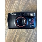 Vintage Vivitar Wz 28 35mm Power Zoom Camera Film Point Shoot Tested W  Case