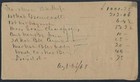 Us 1868 Fancy Cancel Tying Sc 65 Ny On Bank Cover