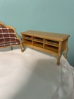 Couch  Table And Bookcase Wooden Play Pretend Doll House Furniture Set M-6