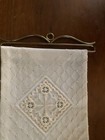 Hardanger Bell Pull Handmade Ivory 28 Inch See Photos