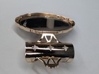 Vintage Nwot Gold Tone Confetti Lipstick Tube Holder Case Marquise