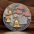 America 250th Anniversary Commemorative Challenge Coin Patriotic Gifts