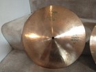 Vintage Paiste 505 Green Label 14 hi Hat Cymbals 953 1109grams  