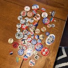 Lot Of 50 Political Pinback Button Pins President Senate Congress Governor Mayor