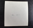 July 1977 Vintage Original Elvis Presley Concert Fan Photo Picture