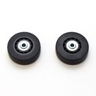 2 Original Pelican 1510   1560 Black Replacement Wheels  Made By Pelican