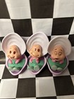 New Disney Alice In Wonderland 3 Baby Oyster Figure Collection Pvc Walrus