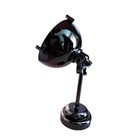 Vintage 1 12 Scale Dollhouse Led Table Lamp Metal Miniature Light For Diy Decor