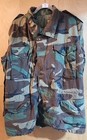 Military Issue Cold Weather Field Coat In Camouflage Pattern medium Long   Euc