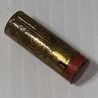Vintage Kissproof Midget Lipstick Tube Holder Antique Brass Usa Collectible