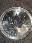 2016 Canadian Maple Leaf 1 Oz  999 Silver Coin Proof W  Maple Leaf Privy 