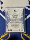 2024-25 Upper Deck Ice Leo Carlsson Gold Patch Auto  50  62 Anaheim Ducks