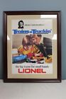 Lionel Johnny Cash Advertisement Trains   Truckin  Framed Poster