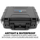 Cm 16    Waterproof Comic Book Storage Box Fits 8 Cgc Graded Comics Or 30 Sleeved