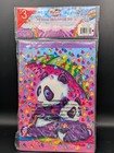 Lisa Frank 7 Piece Sketchbook Set Notepad Pencil Eraser Pouch Sharpener Cat New