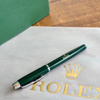 New Rolex Luxury Green Vip Gift Set Pen Notebook Umbrella Executive Rare