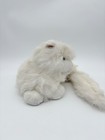 Russ White Cat Plush Nikki Long Haired Kitten Blue Eyes Fluffy Vtg Toy 12 
