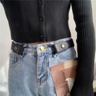 Men Women Buckle-free Elastic Invisible Waist Belt For Jeans No Bulge Hassle