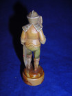        Vintage Replacement Anri King Richard One White Chess Bishop Hand Carved Wood