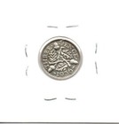 1936 Uk Great Britain King George V Silver Threepence As Pictured