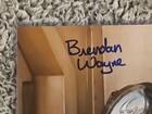 Star Wars Signed Auto 8x10 Brendan Wayne The Mandalorian Swau