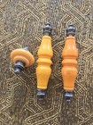 Beautiful 3 Vintage Bakelite Butterscotch Serving Dish Handles