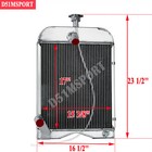 3 Row Aluminum Radiator Fits For Ford 2n 8n 9n Tractors  8n8005 86551430
