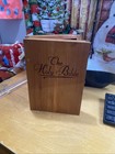 Vintage Holy Bible Union Made Memorial Edition Wooden Cedar Box