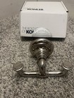 Kohler Artifacts Polished Nickel Double Robe Hook 72572-sn New
