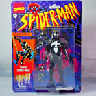 2023 Figure Toy Spider-man Legends Retro Series 6 Inch Symbiote Black Suit