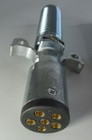 5-pack Phillips 6-way Metal Plug With Cable Guard 15-630 Trailer Light Connector