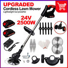 Cordless Weedeater Electric Lawn Mower Lawn Edger Grass String Trimmer 2500w