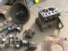 1938 John Deere Model L Tractor Engine Parts Lot Hercules Nxb 2-cylinder Antique