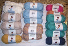 Lot Of 24 Bernat Softee Cotton Yarn  With 22 Full Skeins And 2 Partial Skeins