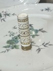 Vintage Borghese Princess Marcella Lipstick Light Peach  Ornate Tube