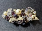 Miriam Haskell And Alice Caviness Style  Vintage Unsigned Brooch