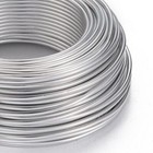 28m Round Anodized Aluminum Wire Bendable Craft Silver Wire For Jewelry Making