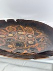 Vintage Mcm Enamel Over Copper Art Ashtray Trinket Dish Bowl 10   Gold  Cosmic