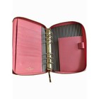 Kate Spade Cameron Street Planner Coral Pink Zip 6 Ring Binder Agenda