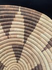 Large Vintage Hand Woven Basket Coil Bowl African Or Native American Decor