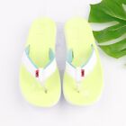 Nike Womens Bella Kai Sandal Size 9 Thong Slide Flip Flop  White Volt Green Shoe