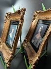 Vintage Miniature Framed Stieler Art Print Portraits Gallery Wall Min 7  Turner