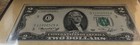Two Dollar Bicentennial Commemorative Bill-first Day Of Issue