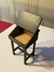 Dollhouse Miniature Wooden Artist Cj   s 1999 Desk Hinged Top 1 12 Scale Rustic