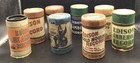 8 Phonograph Cylinders - 2 Minute  edison  1 Columbia  - Titles In Description