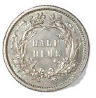 1861 Liberty Seated Silver Proof Half Dime H10c