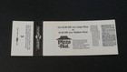 Tom Seaver Hof Win Game Full Mint Unused Ticket 1984 White Sox Vs Kansas City