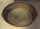 Vintage Hand Hammered Copper And Brass Jardini  re  planter bucket  