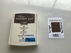 Stampin Up Ink Pad Chocolate Chip 2017 Retired Classic Case  As Is Flaw